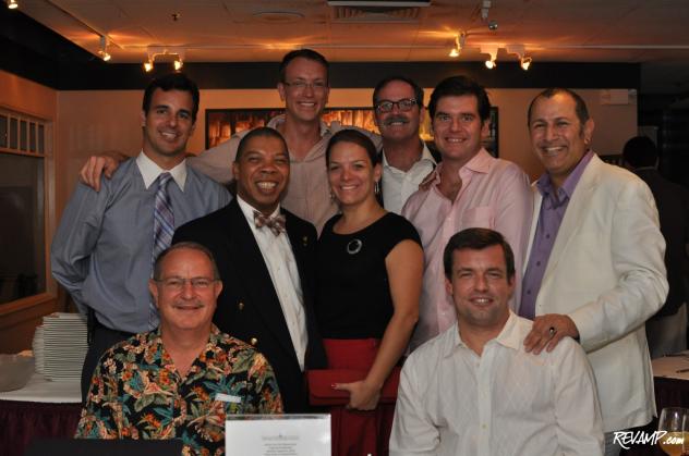 WACA officers and board members celebrated the organization's 26th year at Washington Harbour's Tony & Joe's.